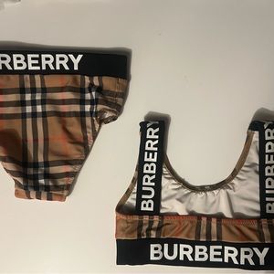 Girls Burberry swimsuit